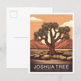 Cartão Postal Joshua Tree National Park California Viagem