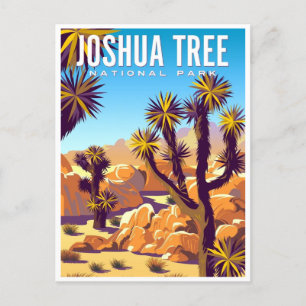 Cartão Postal Joshua Tree National Park Primaveras Vintage