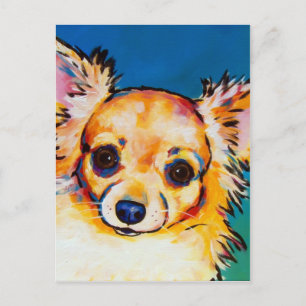 Cartão Postal Jovem corça LC da chihuahua