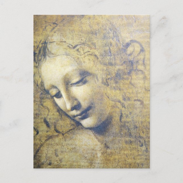 Cartão Postal jovem mulher 2 (Frente)