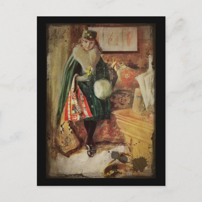 Cartão Postal Jovem Viajante (Frente)