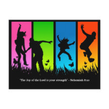 Joy do Cartaz do Senhor Cristão Nehemiah 8:10