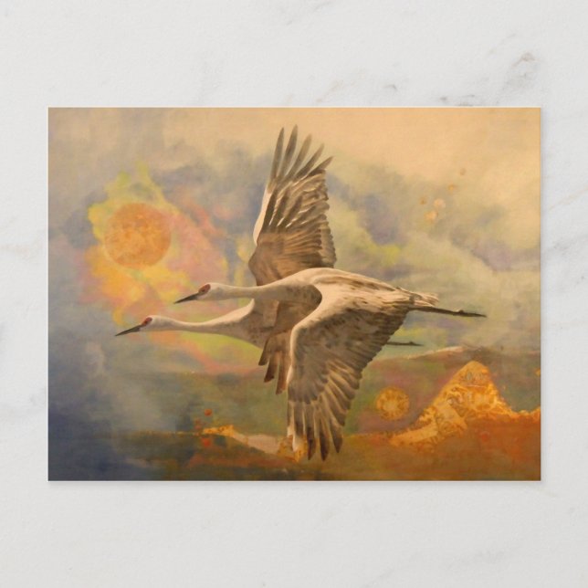 Cartão Postal Joy, Mensagem da Apolo (Frente)