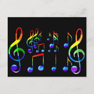 Cartão Postal Joy Of Music Lives_