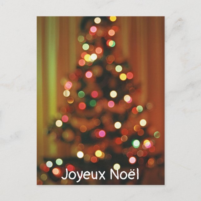 Cartão Postal Joyeux Noël (Frente)