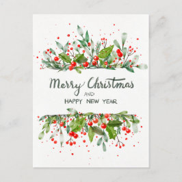 CARTÃO POSTAL JOYEUX NOËL ET BONNE ANNÉE