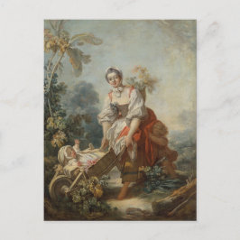 Cartão Postal Joys of Motherhood Fragonard