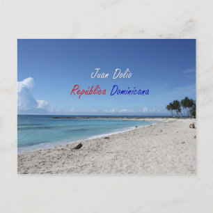 Cartão Postal Juan Dolio República Dominicana Español