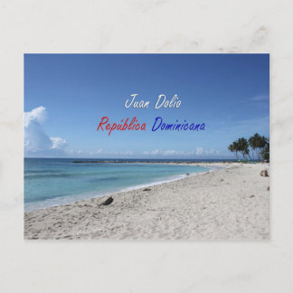 Cartão Postal Juan Dolio República Dominicana Español