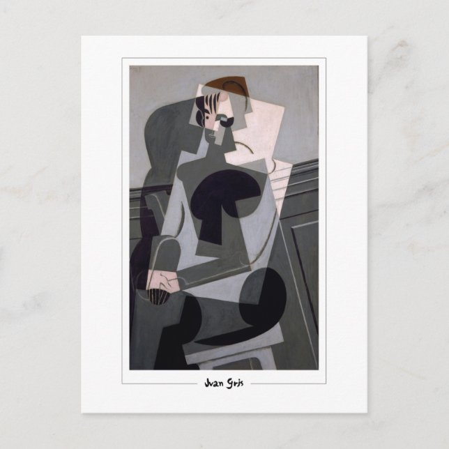 Cartão Postal Juan Gris #245 - Cartão-postal de arte (Frente)