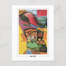 Cartão Postal Juan Gris nº 9 - Cartão-postal de arte