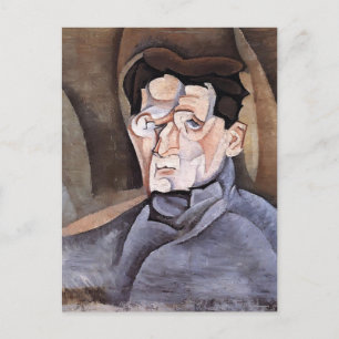 Cartão Postal Juan Gris - Retrato de Maurice Raynal