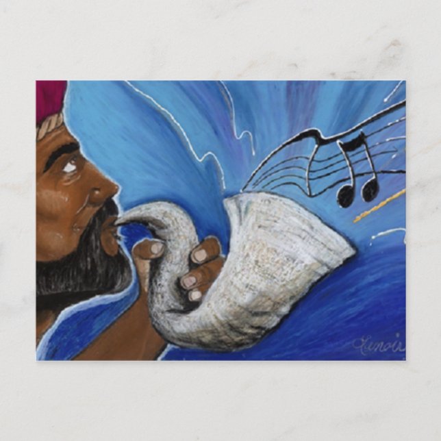 Cartão Postal jubiliee - caiu as paredes de jerichos (Frente)