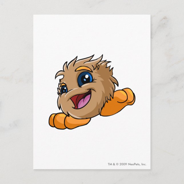 Cartão Postal JubJub Brown (Frente)