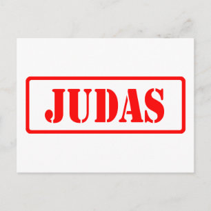 Cartão Postal Judas