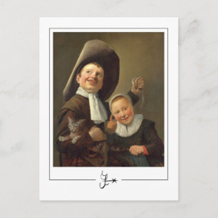 Cartão Postal Judith Leyster #16 - Cartão-postal de arte