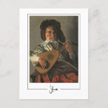 Judith Leyster #61 - Cartão-postal de arte