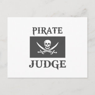 Cartão Postal Juíza Pirata