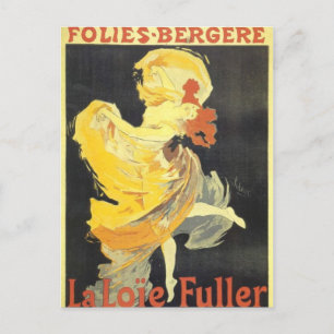 Cartão Postal Julets Cheret Poster Art