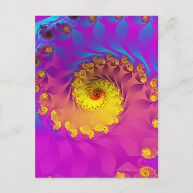 Cartão Postal Julia Fractal 2 (Frente)