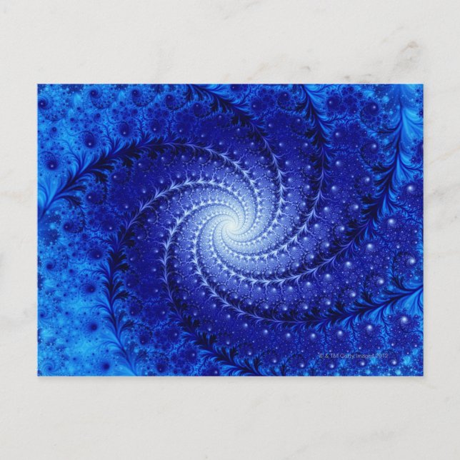 Cartão Postal Julia Fractal 4 (Frente)