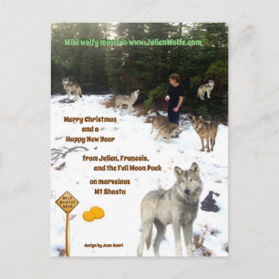 Cartão Postal Julien, Francois, e o Pacote da Lua Cheia