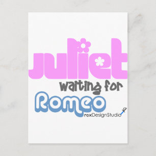 Cartão Postal Juliet Esperando por Romeu