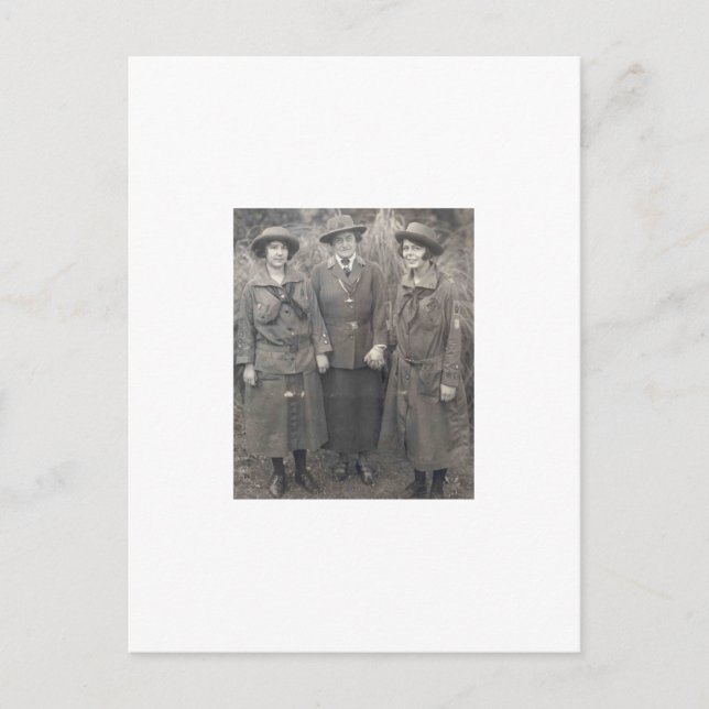 Cartão Postal Juliette Gordon Low (Frente)