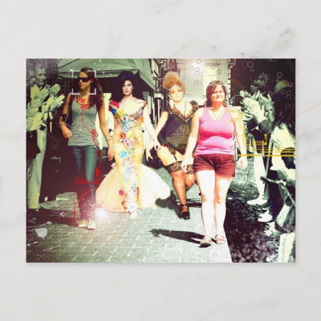 Cartão Postal Julzips - Casting Salvaje F (Frente)