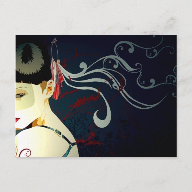 Cartão Postal Julzips - Mascarada (Frente)