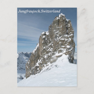 Cartão Postal Jungfraujoch,Cartão postal de Suiça