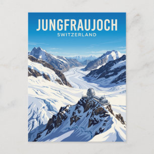 Cartão Postal Jungfraujoch Suíça