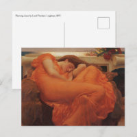 Junho Flamejante Gravura de Arte Fina Frederic Lei