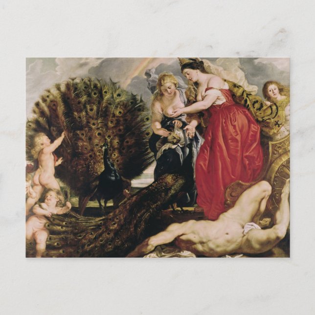 Cartão Postal Juno e Argus, 1611 (Frente)