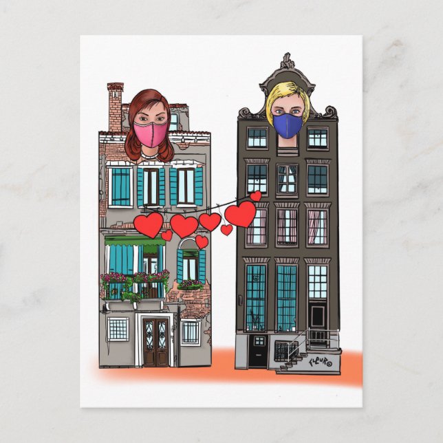 Cartão Postal "Juntos" (Frente)