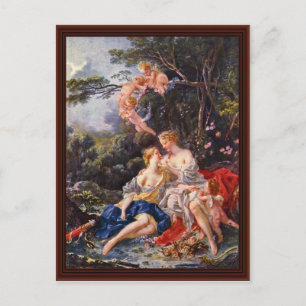 Cartão Postal Júpiter E Callisto Por François Boucher