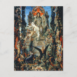 Cartão Postal Jupiter e Semele, 1894-95 (óleo em canvas)