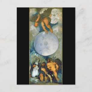 Cartão Postal Júpiter Netuno e Plutão por Caravaggio em 1597
