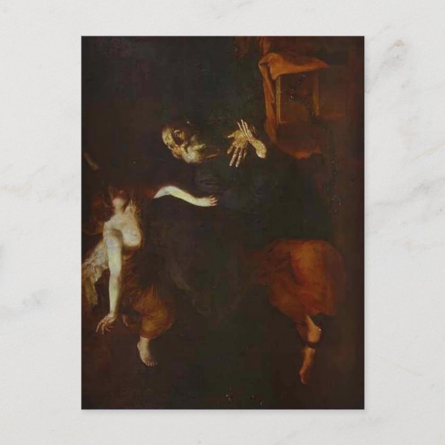 Cartão Postal Jusepe Ribera-Entrega de Ruas Peter, Prisão (Frente)