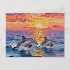 Cartão Postal Just Saying Hi | Keeping i Touch Tropical Vacation