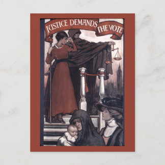 Cartão Postal Justiça exige Vpte