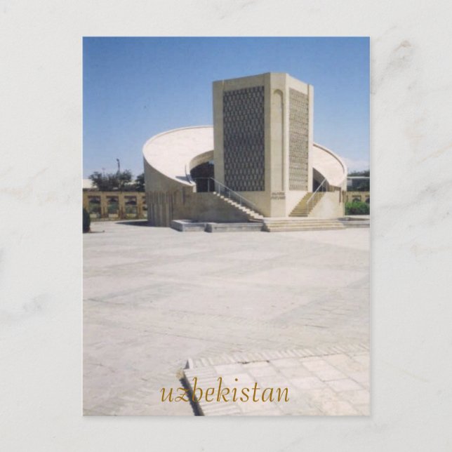 Cartão Postal k-2, uzbequistão (Frente)