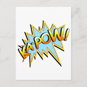 Cartão Postal Ka-Pow