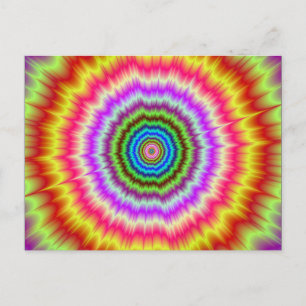 Cartão Postal Kaboom! Postar placa