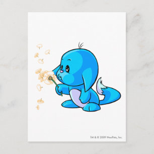 Cartão Postal Kacheek Blue