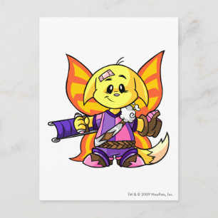 Cartão Postal Kacheek Faerieland Player