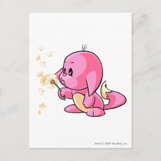 Cartão Postal Kacheek Pink