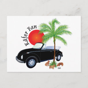 Cartão Postal Käfer Fan Postkarte