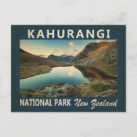 Kahurangi National Park Nova Zelândia Vintage