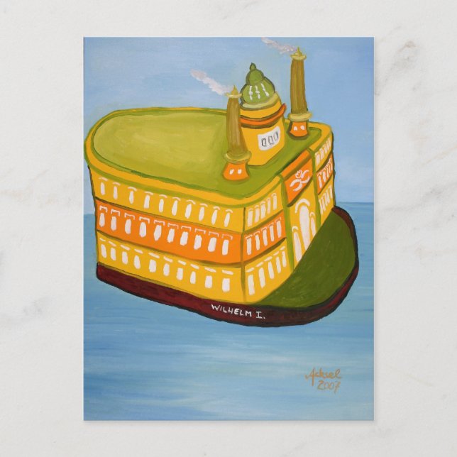 Cartão Postal Kaiserdampfer (Frente)